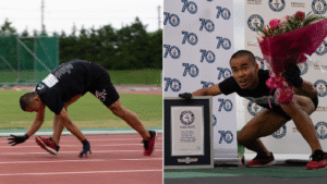 Japanese Athlete Ryusei Yonee Breaks 100m All-Fours Running Record at 22