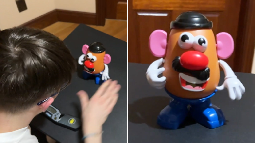  Declan McFerran Assembles World Record With Mr. Potato Head Speed Feat