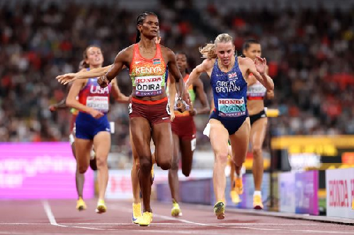  “Kenya’s Lilian Odira Shocks World, Wins 800m Gold with Championship Record in Tokyo”