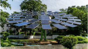 Scientists Build Solar Trees That Generate Farm-Scale Power Without Harming Forests