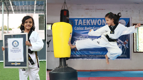  Madurai Girl Becomes World’s Youngest Taekwondo Instructor