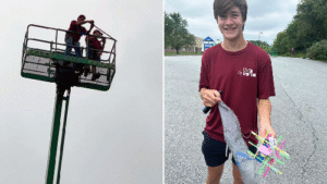 Students and Teacher Reclaim Egg Drop Record with Daring 25.3 m Fall