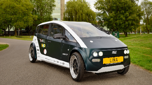  Lina: The World’s First Bio-Composite Car Built by Dutch Students