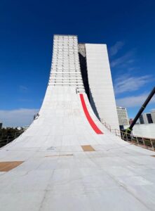 Red Bull Converts 278-Foot Tower into World’s Tallest Skateboard Ramp
