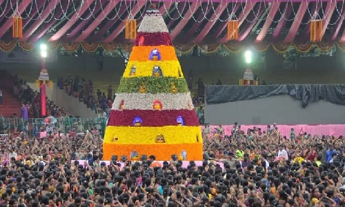  Telangana Postpones Guinness World Record Bathukamma Festival, Shifts Venue