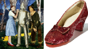 “Judy Garland’s Ruby Slippers: Hollywood’s Most Iconic Movie Shoes”