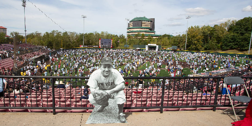  “Yogi Berra Stadium Hosts Record-Breaking Largest Game of Catch with 2,358 Participants”