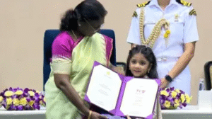 “Marathi Marvel: Treesha Vivek Thosar Wins Best Child Artist at 71st National Film Awards”