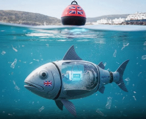 UK Scientists Create Self-Powered Robot Fish That Eats Ocean Plastic