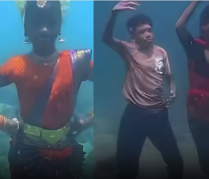  “Extraordinary Underwater Dance by Young Siblings in Rameswaram Gets No Recognition”