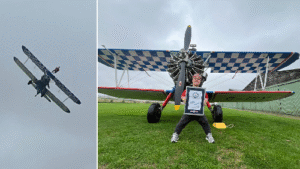 Canadian YouTube Star Sets Record as World’s Shortest Male Wing Walker