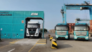 India’s First Electric Truck Battery Swapping Station in Sonipat, Haryana