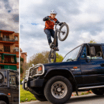 12-Year-Old Spanish Trials Prodigy Jumps 10 Car Roofs on a Wheelie for Guinness World Record
