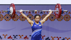 Mirabai Chanu wins silver at 2025 World Weightlifting Championships in Norway