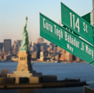 New York City Makes History: Street Named After 9th Sikh Guru, Guru Tegh Bahadur Ji