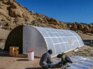 Real-Life Phunsukh Wangdu Designs Solar-Heated Tent for Indian Army in Ladakh