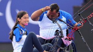 16-Year-Old Sheetal Devi Becomes World’s No. 1 Para Archer — Shooting with Her Feet