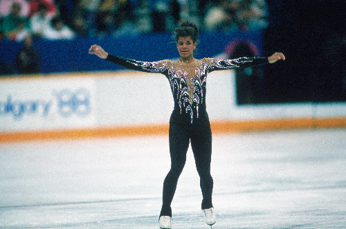  Debi Thomas Becomes First Black Woman to Win National Figure Skating