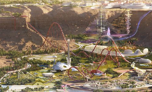  World’s Tallest, Fastest, and Longest Roller Coaster ‘Falcon’s Flight’ Coming to Saudi Arabia