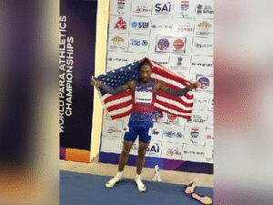 Luka Ekler Smashes World Record to Win Long Jump T38 Gold in New Delhi