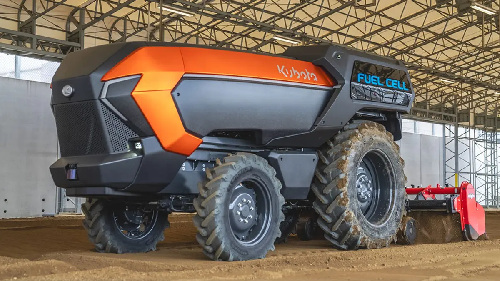  Japan Unveils World’s First Hydrogen-Powered Tractor with Remote Control