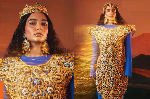  World’s Most Expensive Dress Made of 10 Kilos of Gold Sets Guinness World Record