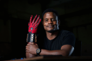 Kenyan Engineer’s Gloves Turn Sign Language into Audible Speech
