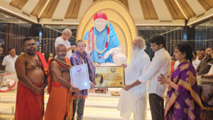 World’s Largest Marble Idol of Shirdi Sai Baba Installed in Andhra Pradesh — A Monument of Devotion and Artistry