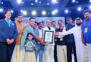 2,000 People Set Guinness World Record for Largest Simultaneous Body Spray