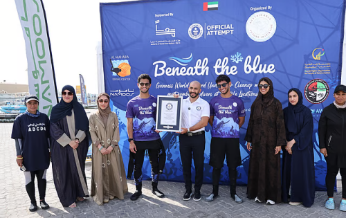  Abu Dhabi Breaks Record for Largest Underwater Cleanup