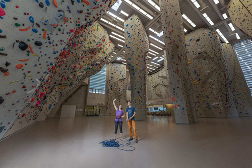  Austria Turns Old Oil Tanks into Climbing Gyms