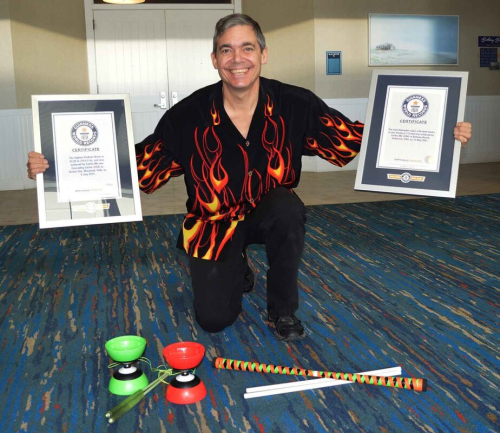  Cascading Carlos, Holder of Two Guinness World Records, Shares the Joy He Finds in Juggling