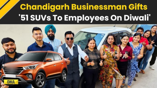  Chandigarh Pharma Company Gifts 51 Luxury Cars to Employees in Stunning Diwali Surprise
