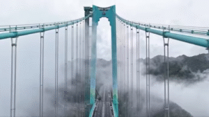 China’s Huajiang Canyon Bridge Set to Become World’s Tallest Bridge at 625 Meters