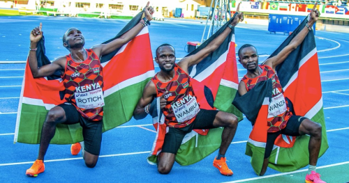  Wambui Breaks World Record as Kenya Sweeps Men’s 5,000m Podium at Deaflympics