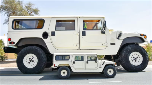  Dubai Billionaire Purchases Record-Breaking 46-Foot Custom Hummer, Redefining Automotive Extravagance