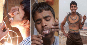 “Electric Man of Haryana” Deepak Jangra Who Survives 11,000 Volts Without Harm