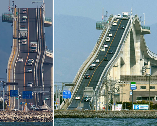  Eshima Ohashi Japan’s Gravity-Defying Bridge
