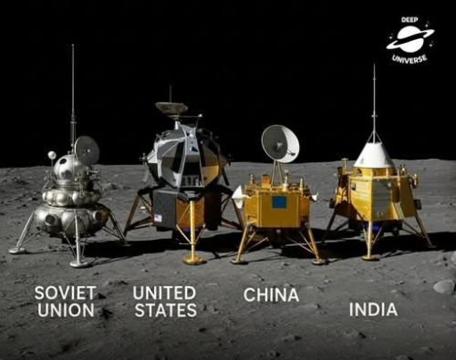  Four Nations in History Have Achieved the Moon Soft Landing A Legacy of Global Space Exploration