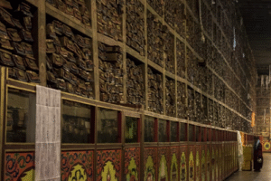 Hidden Tibetan Library Discovered in 60-Meter Wall, Housing 84,000 Ancient Texts