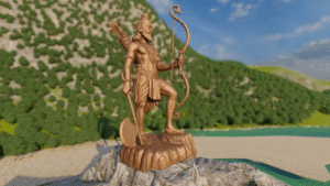 Honoring the Warrior Sage The Magnificent Sage Parshuram Statue