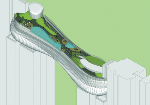  Kolkata Opens Its First Hanging Swimming Pool