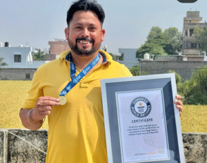 Ludhiana’s Amrik Singh Lifts 84.5 kg With His Ears, Enters Guinness World Records