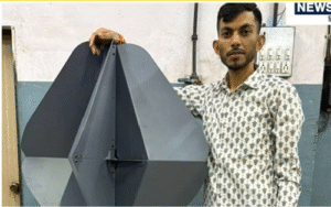 Rajasthan Innovator Develops Portable Windmill, Secures ₹50 Crore MoU at Vibrant Gujarat Summit