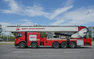 SANY JP100 Fire Truck Sets Guinness World Record™ with World’s Highest Water Jet