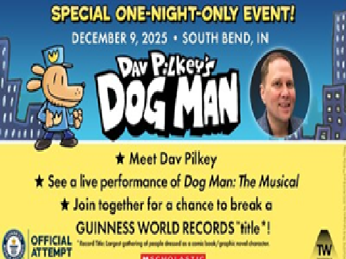  Scholastic and Dav Pilkey Aim for Guinness World Record with Epic Dog Man