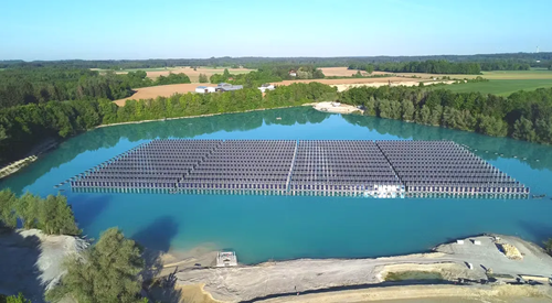  German Company SINN Power Launches World’s First Vertical Floating Solar Power Plant