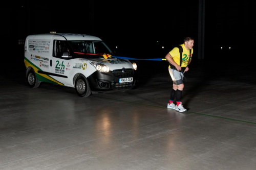  Swindon Man Raises Thousands During Daring Van-Pull World Record Attempt