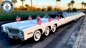 The American Dream’ The World’s Longest Car Stretches Luxury and Imagination to New Limits