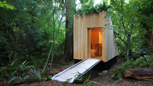  World’s First Mushroom-Powered Waterless Toilet